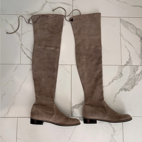 Stuart Weismann - Beige Lowland. Over The Knee -8.5 - Picture 4 of 9